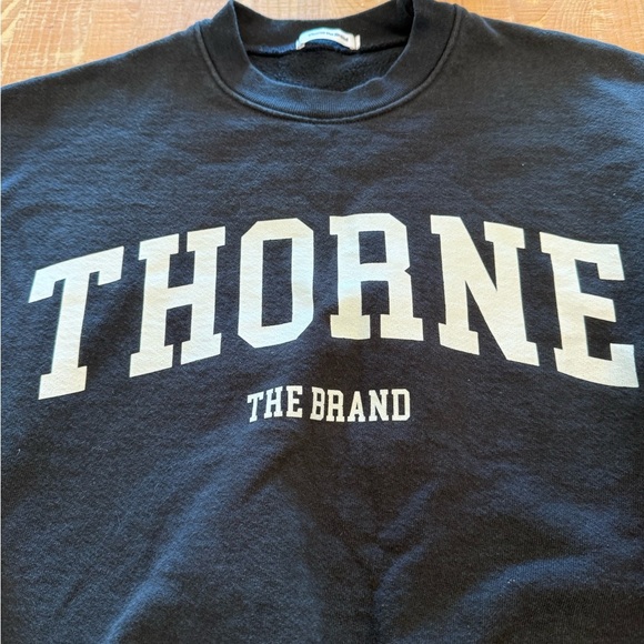 Thor Black Sweatshirt with White Lettering - Picture 4 of 6